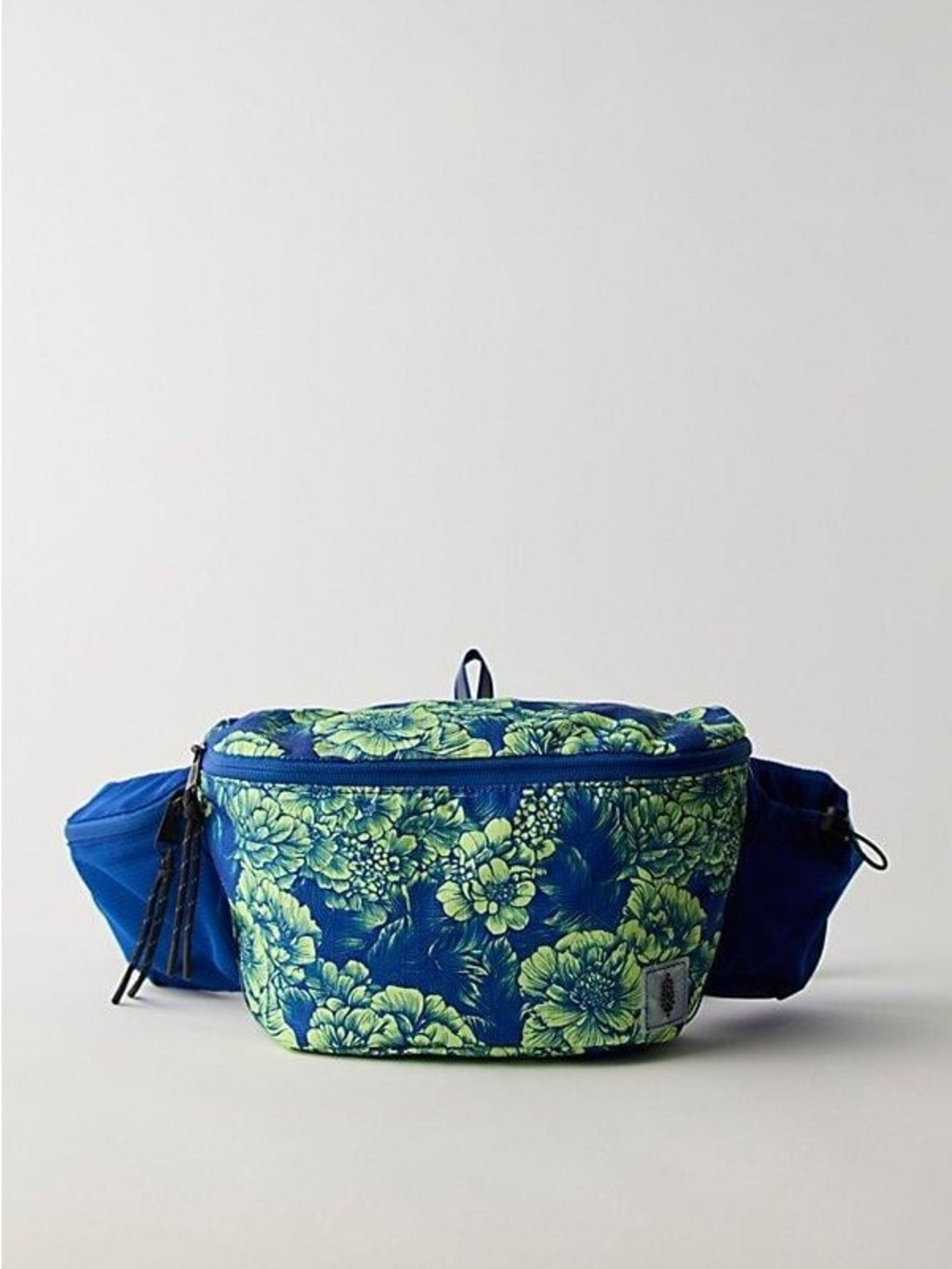 New Free People FP Movement Happy Packer Sling Bag Blue Fanny pack purse bag
